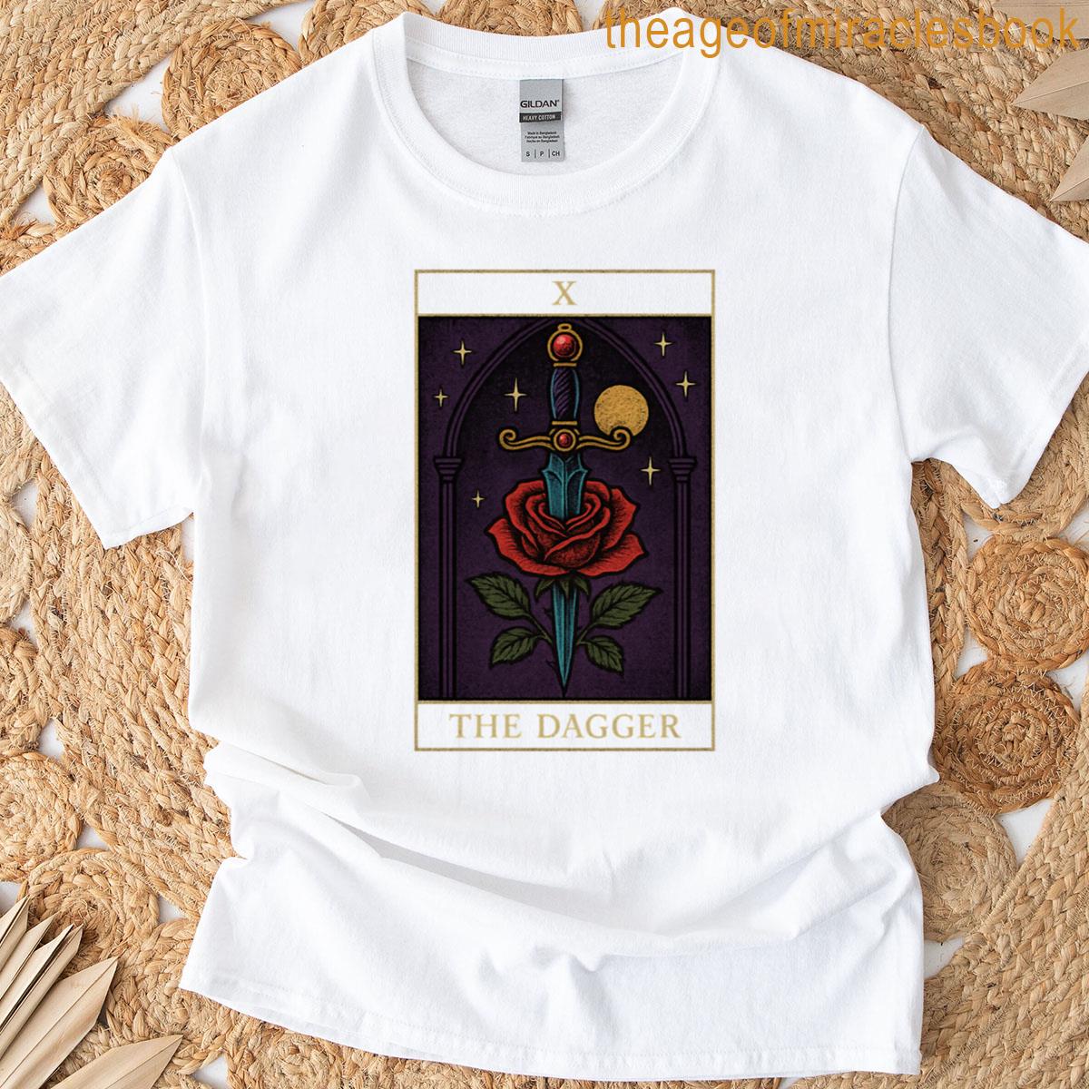 Gothic Tarot The Dagger Card T-shirt