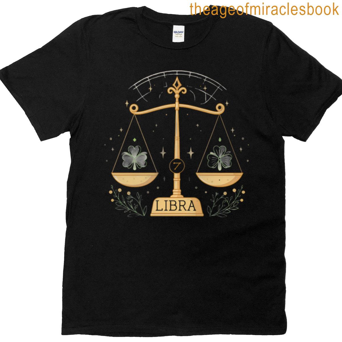 Libra Zodiac 2026 Lucky T-shirt