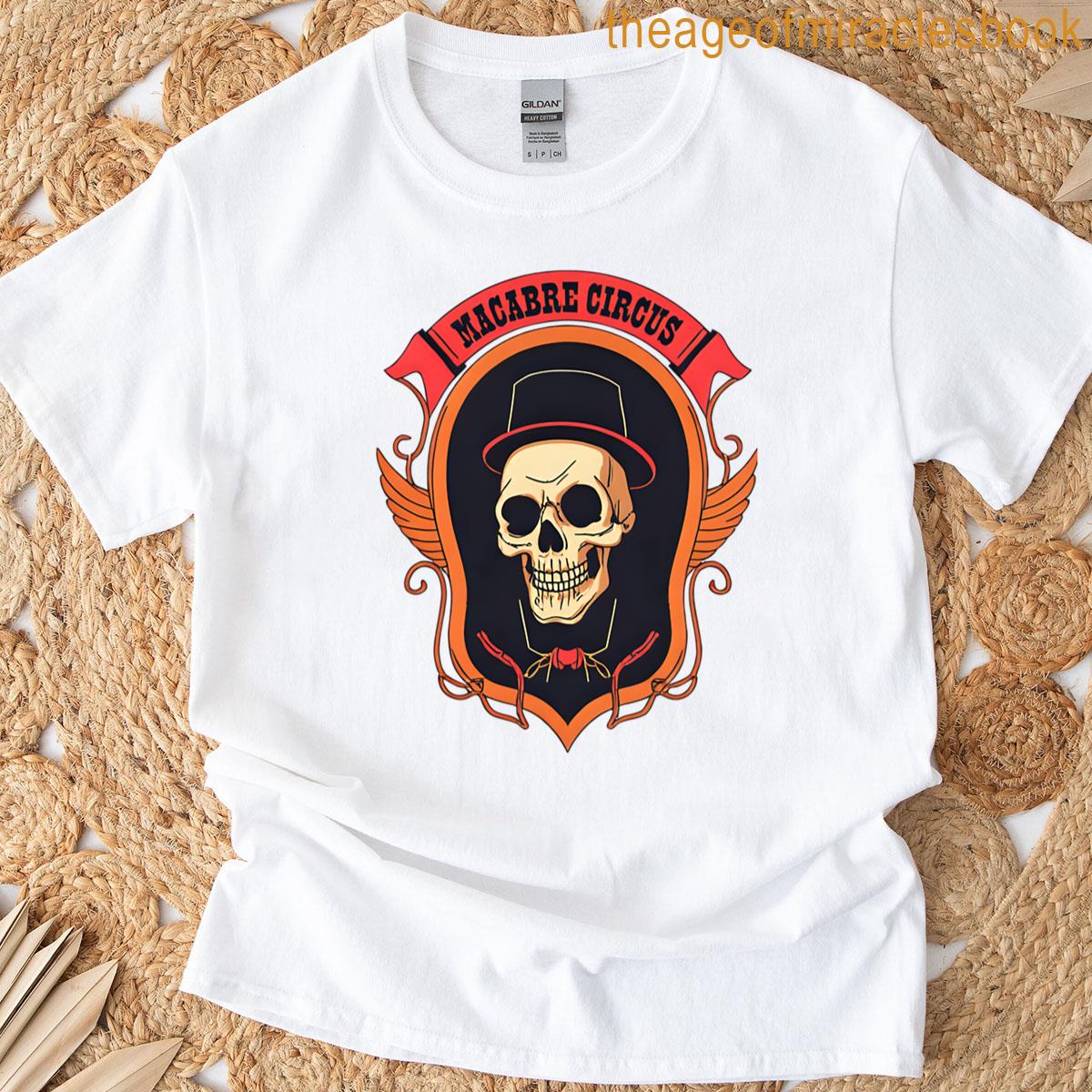 Macabre Circus Vintage Poster T-shirt