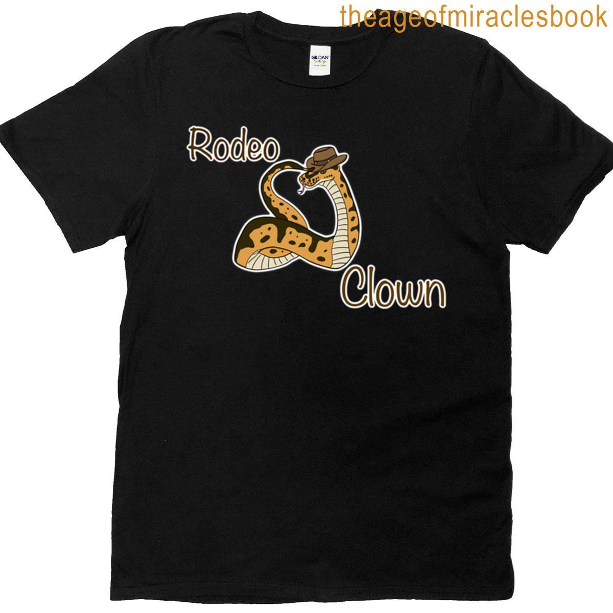 Rodeo Clown Ball Python T-shirt