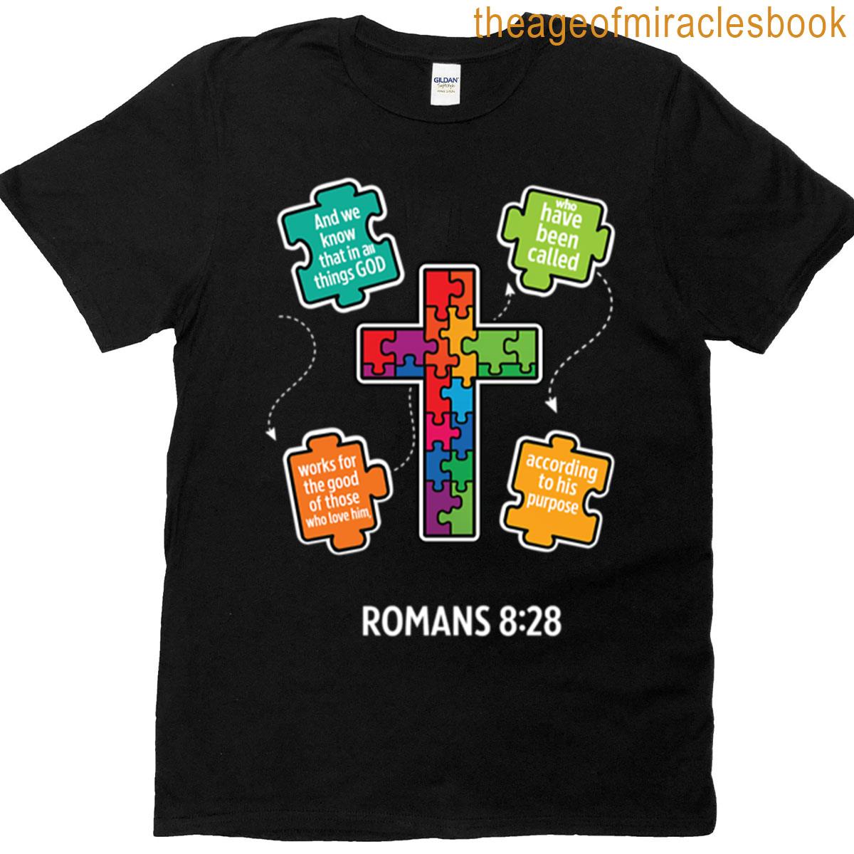 Romans 828 – Christian T-shirt