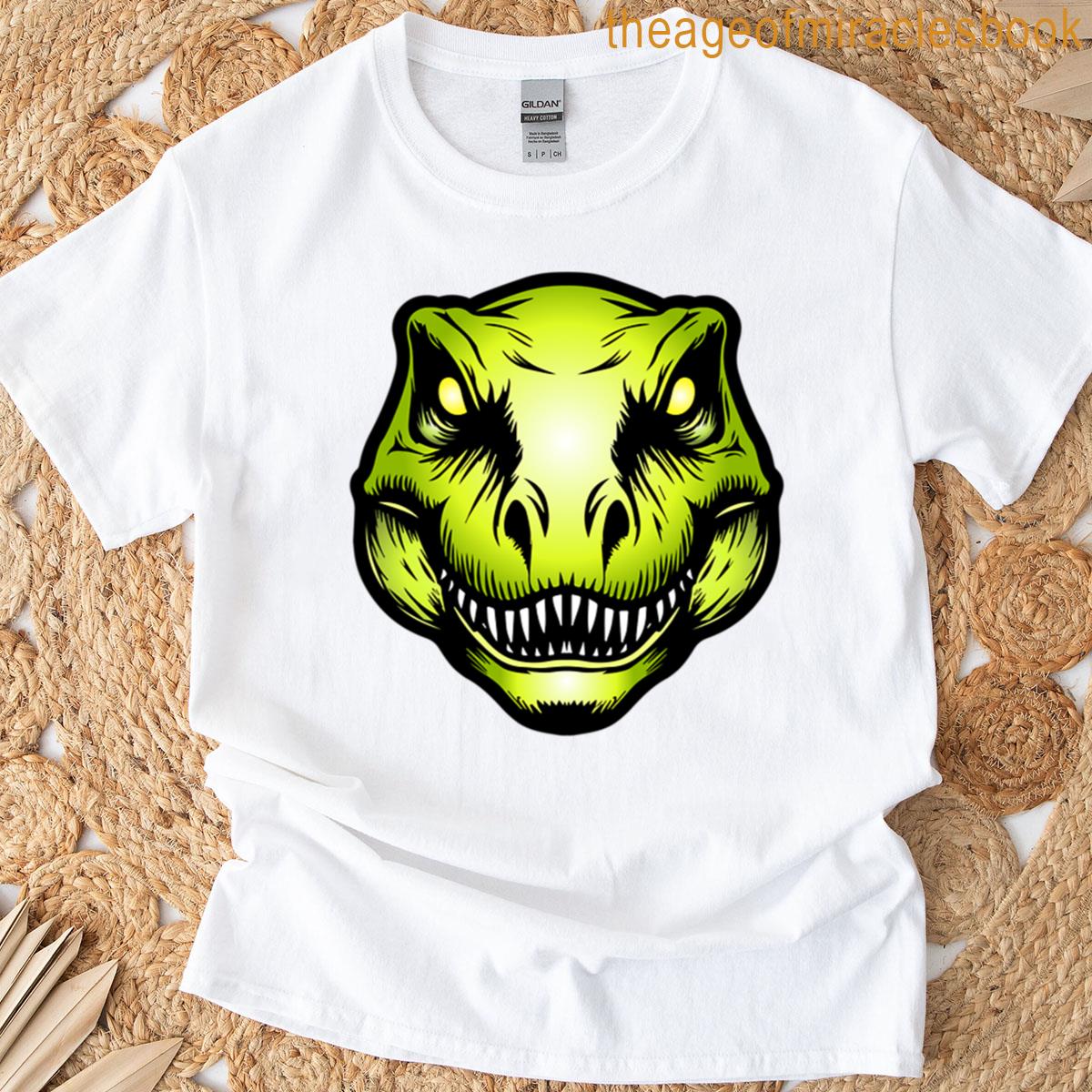 T-rex Head – Fierce Dino T-shirt