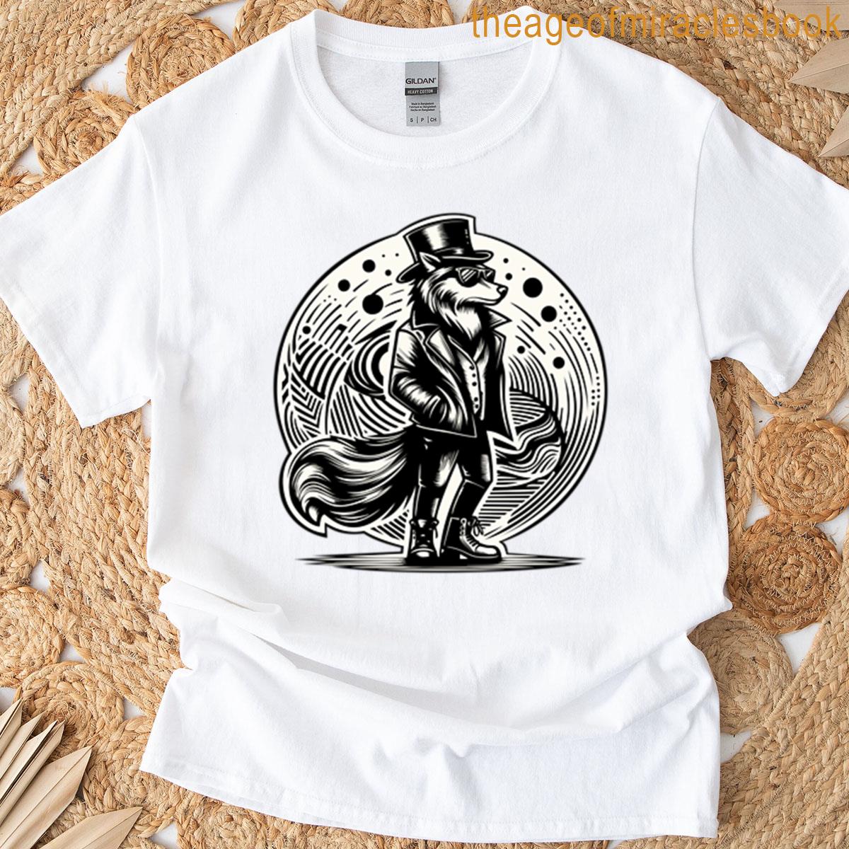 The Fox Vintage Style Oversized T-shirt