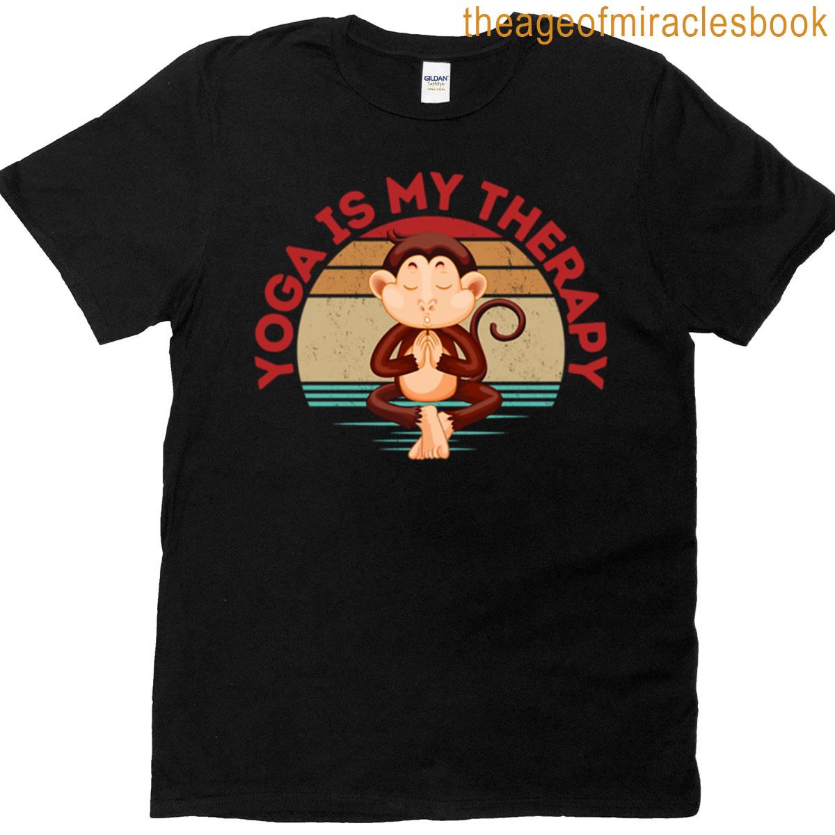 Yoga Is My Therapy T-shirt