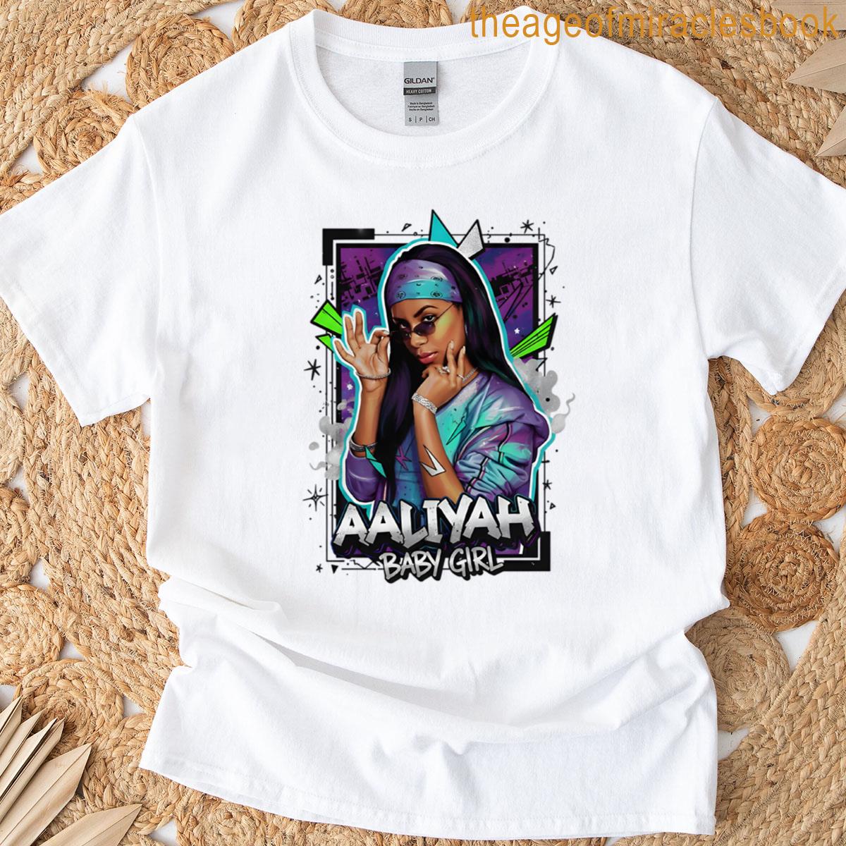 Aaliyah 2000s Icon Art T-shirt