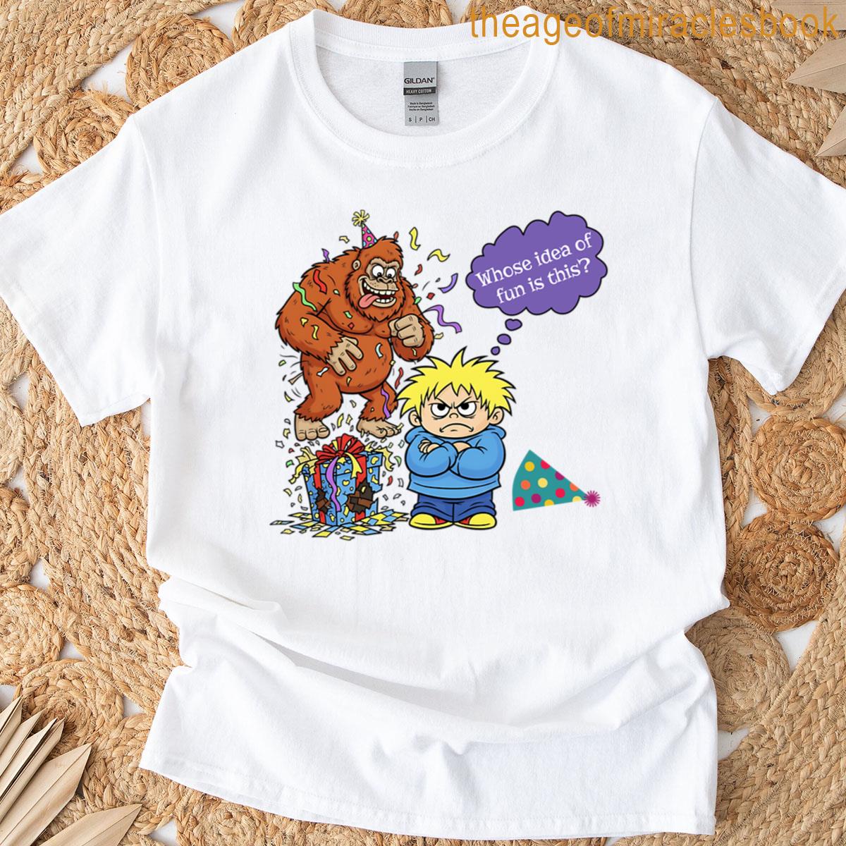 Birthday Disaster – Bigfoot T-shirt