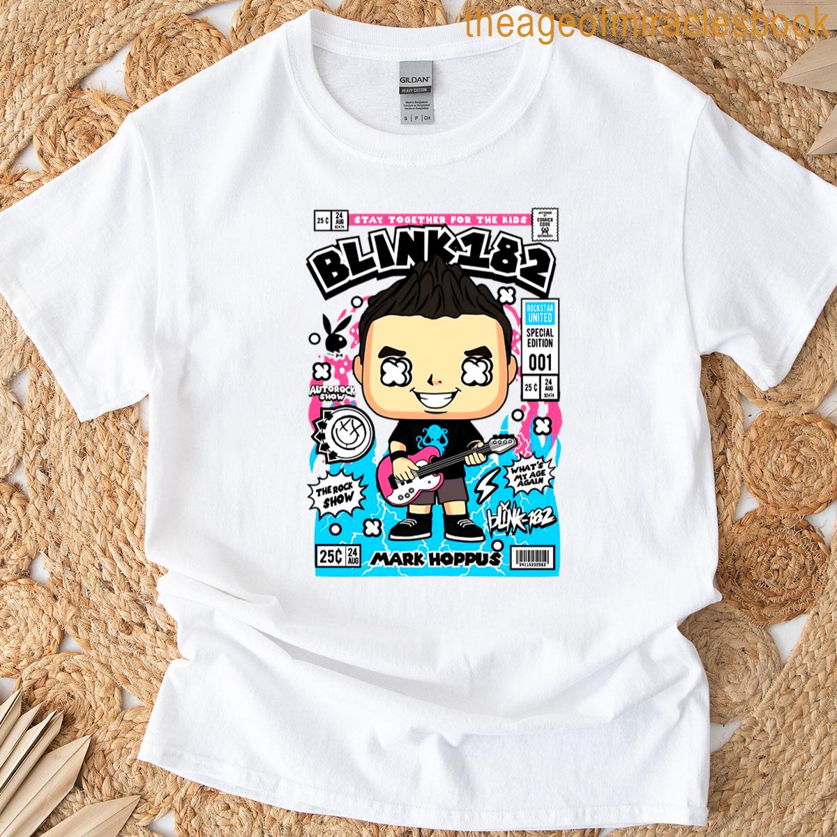 Blink 182 Chibi Design T-shirt