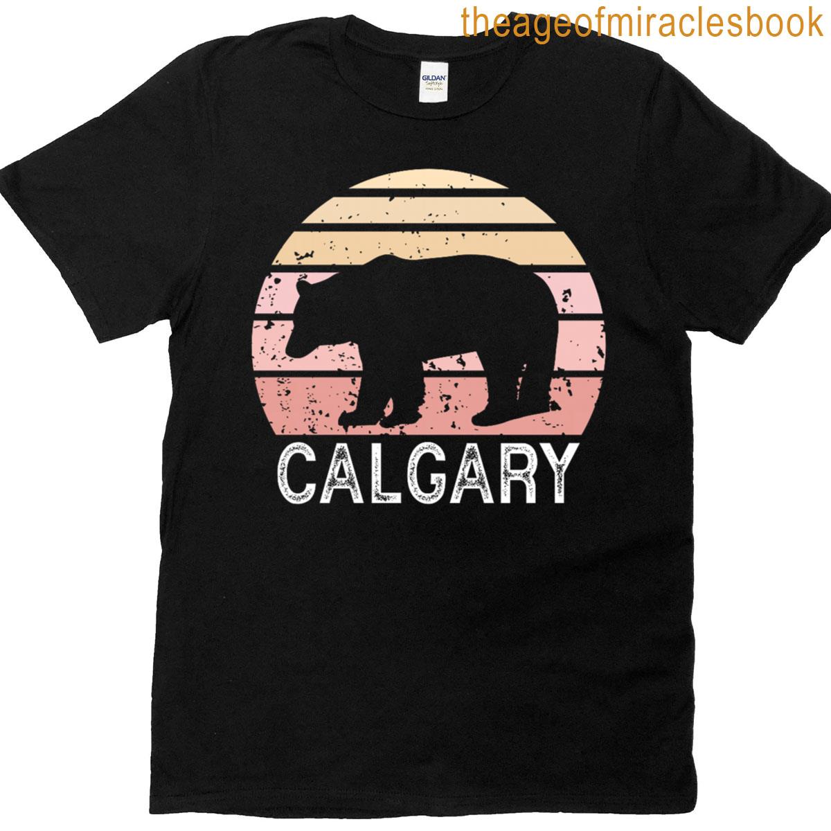 Calgary Alberta Bear Premium Tri-blend T-shirt