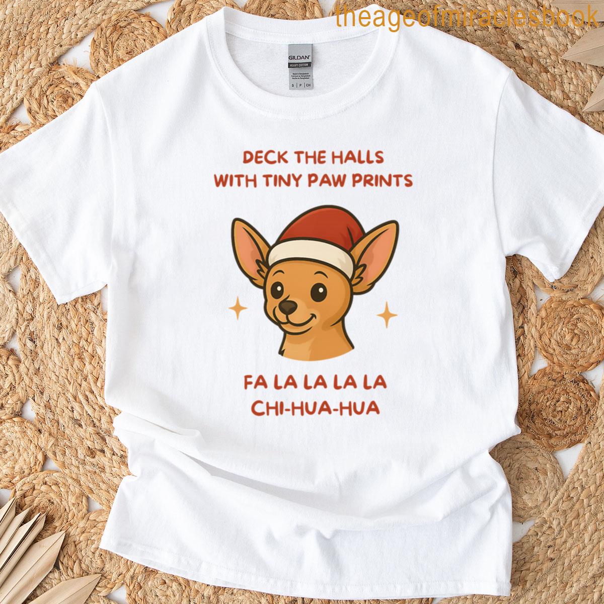 Chihuahua Christmas T-shirt
