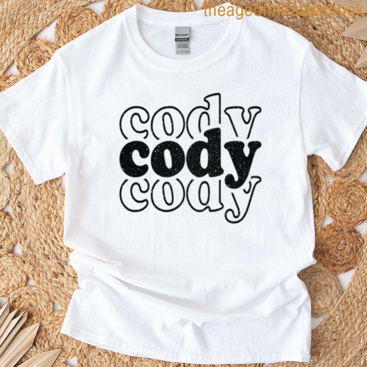 Cody Name Personalized T-shirt