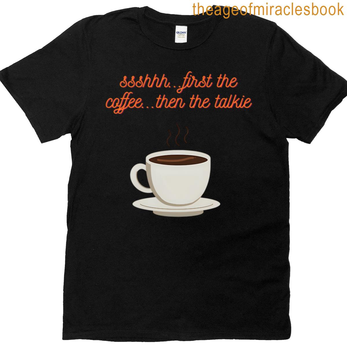 Coffee First Oversized T-shirt