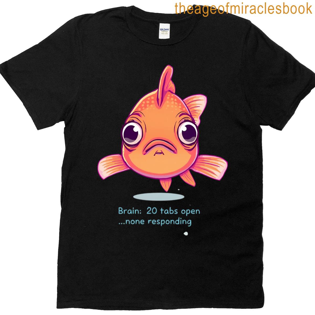 Derpy Goldfish Premium T-shirt