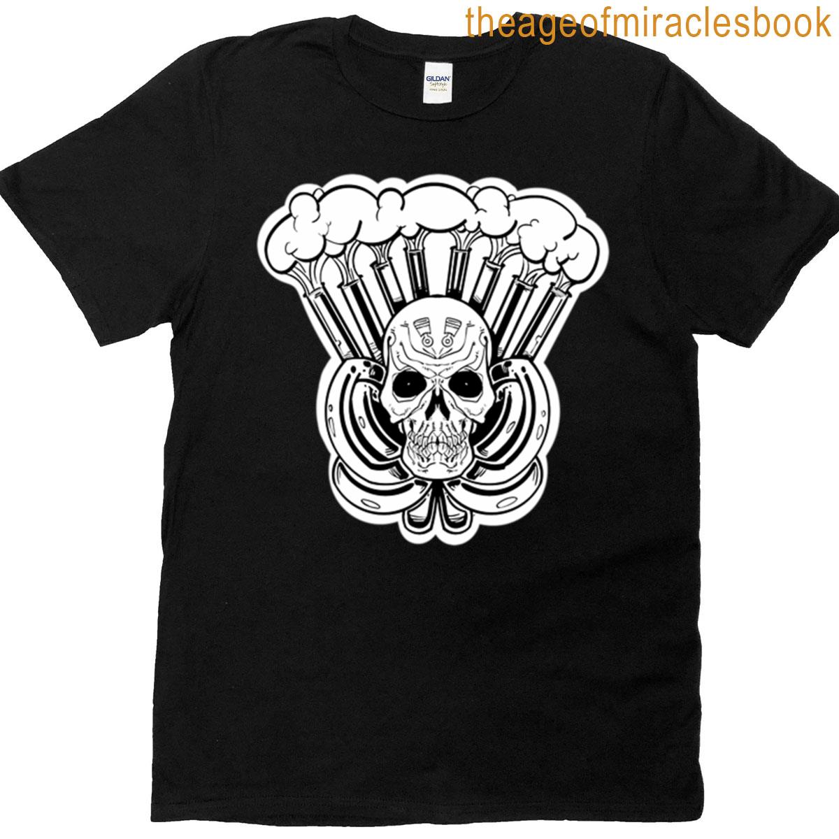 Exhausted Skull T-shirt