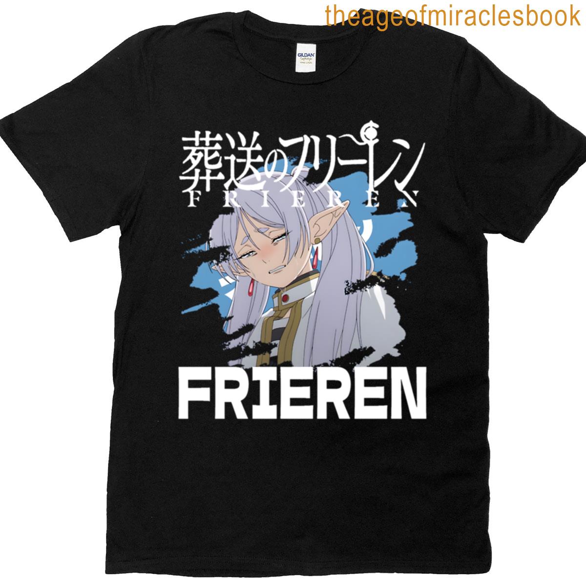 Frieren The Immortal Elf Mage T-shirt