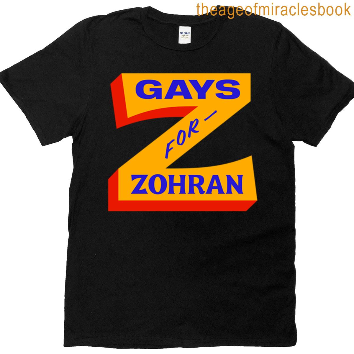 Gays For Zohran T-shirt