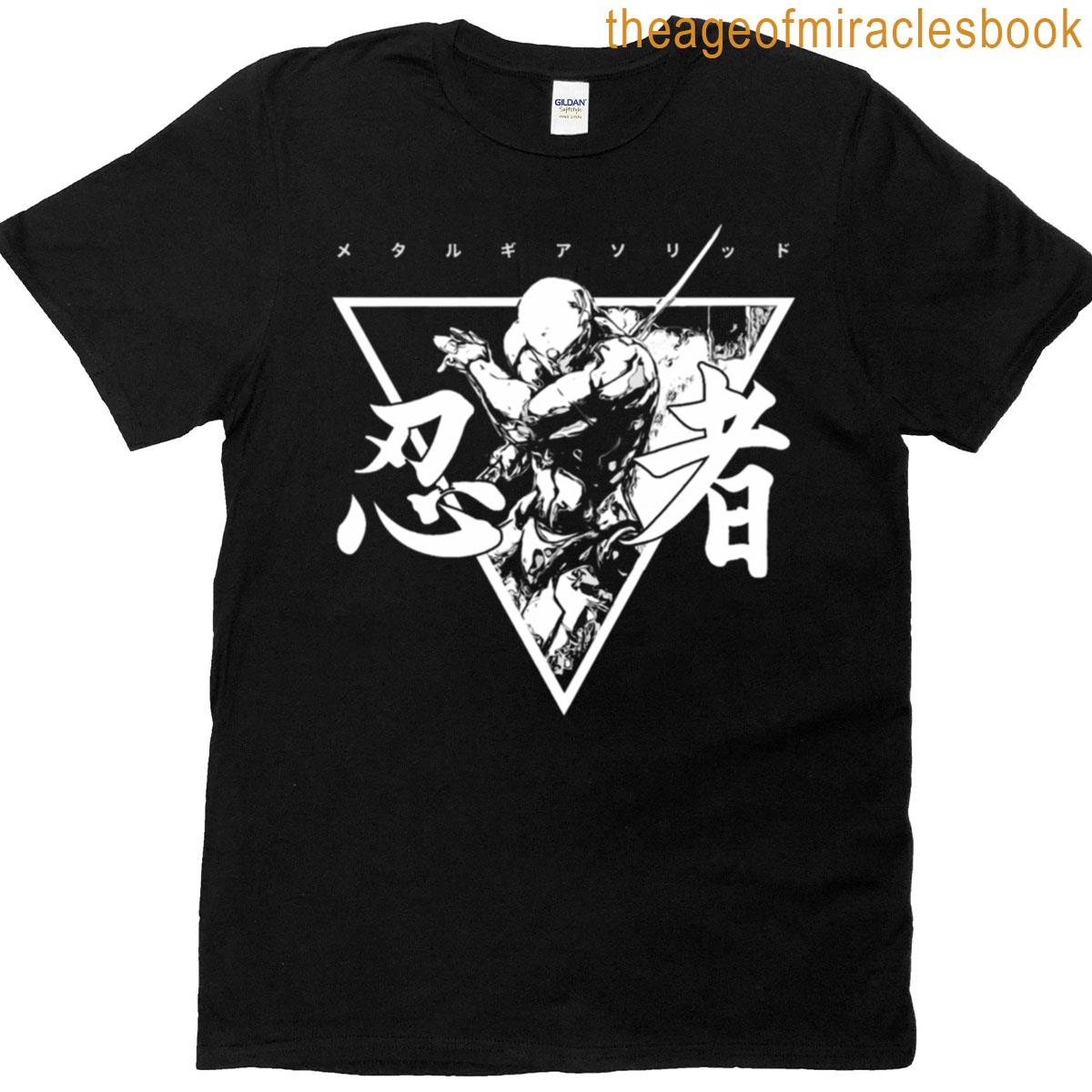 Gray Fox White T-shirt