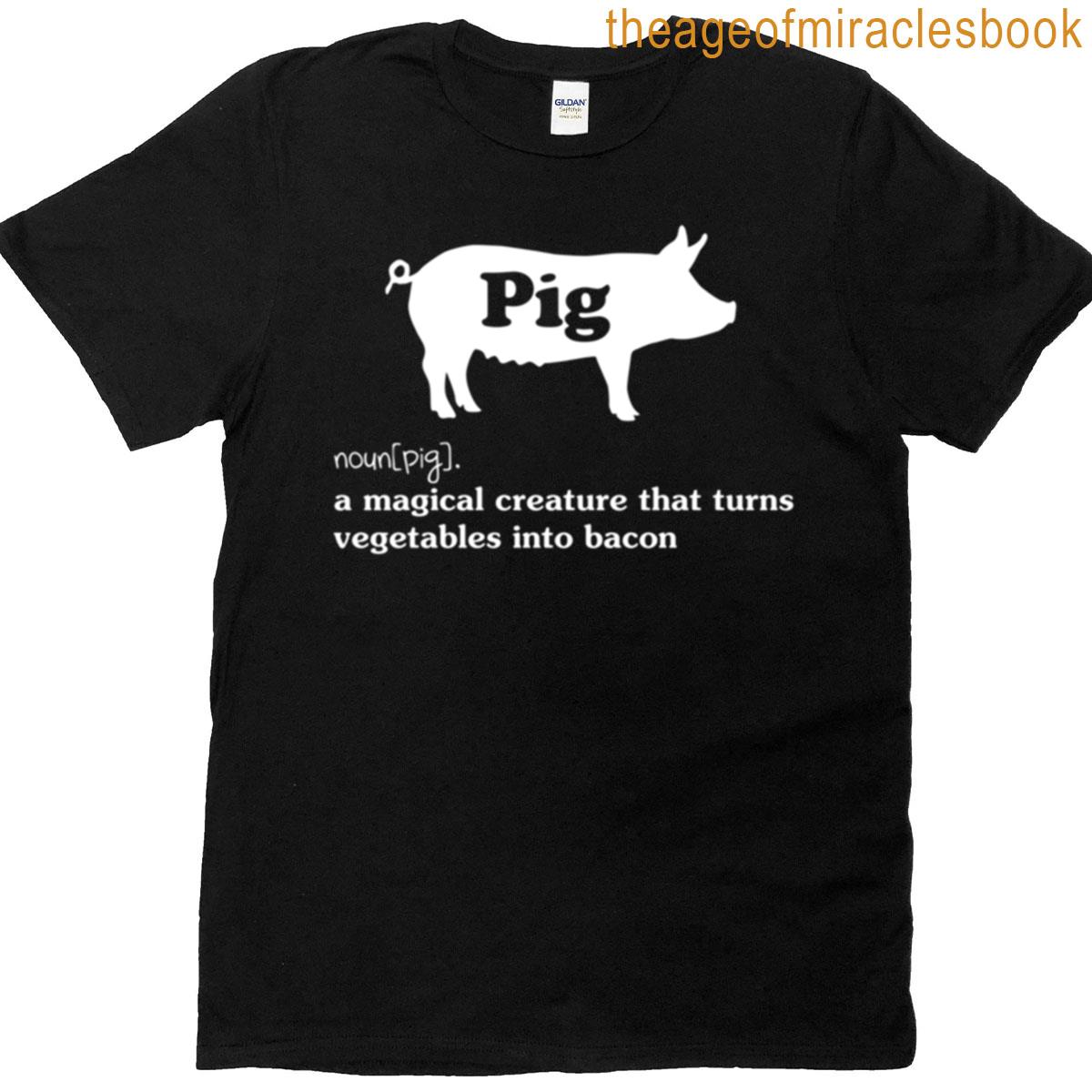 Hilarious Pig Definition T-shirt