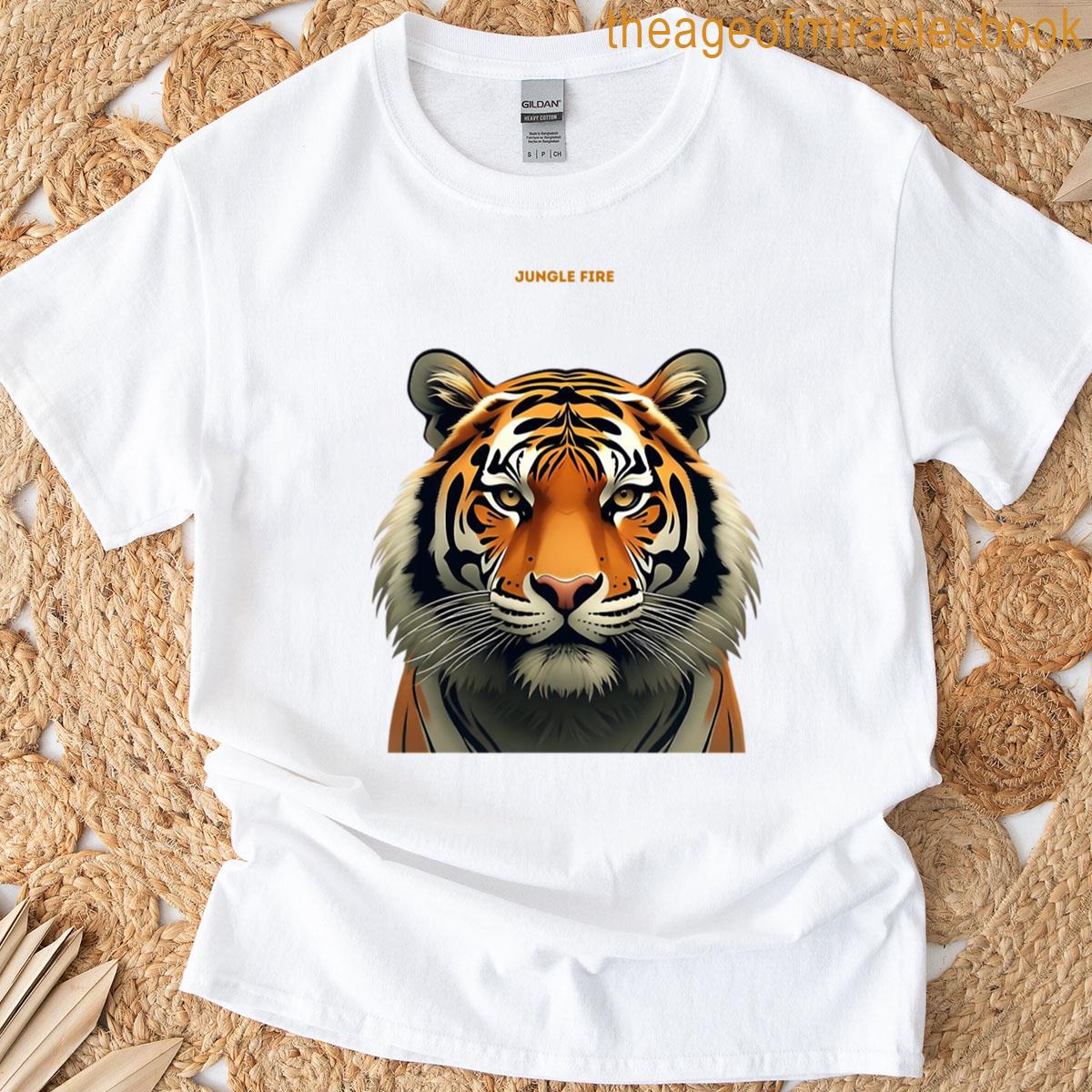 Jungle Fire Oversized T-shirt