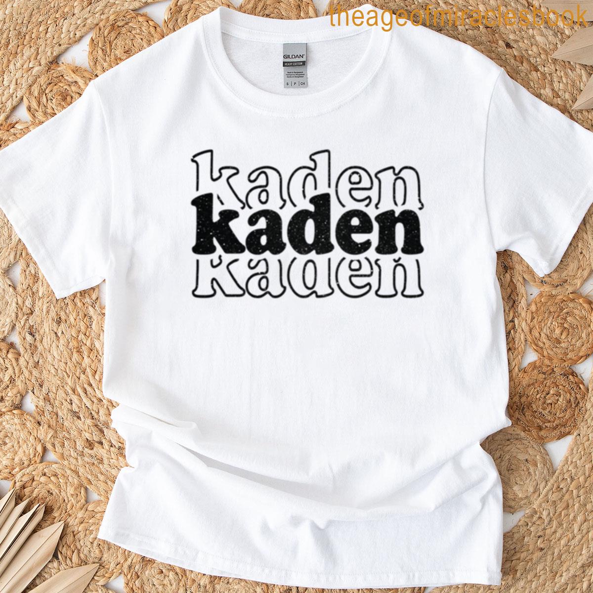 Kaden Name Personalized T-shirt