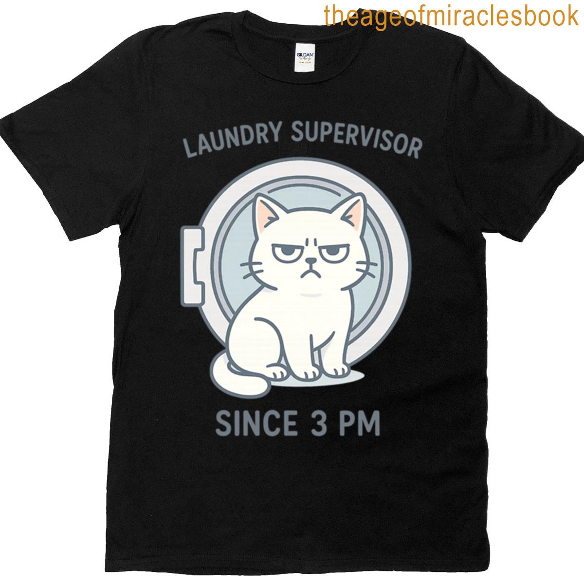 Laundry Supervisor Since 3 Pm T-shirt