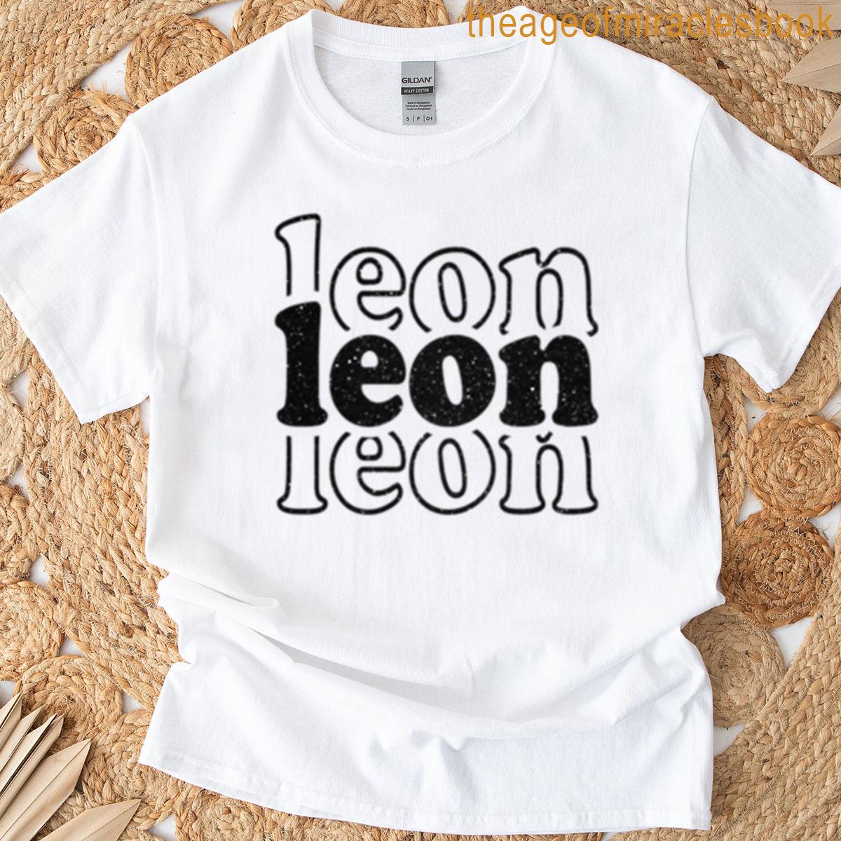 Leon Name Personalized T-shirt