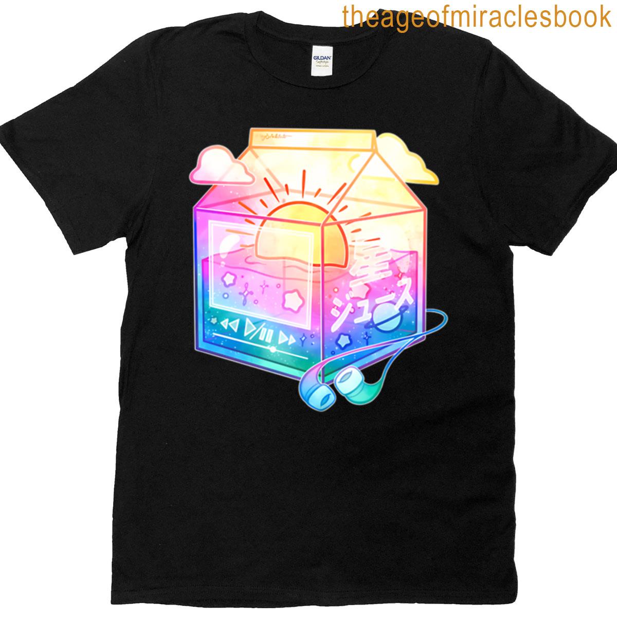 Lofi Sunset Juice Carton T-shirt