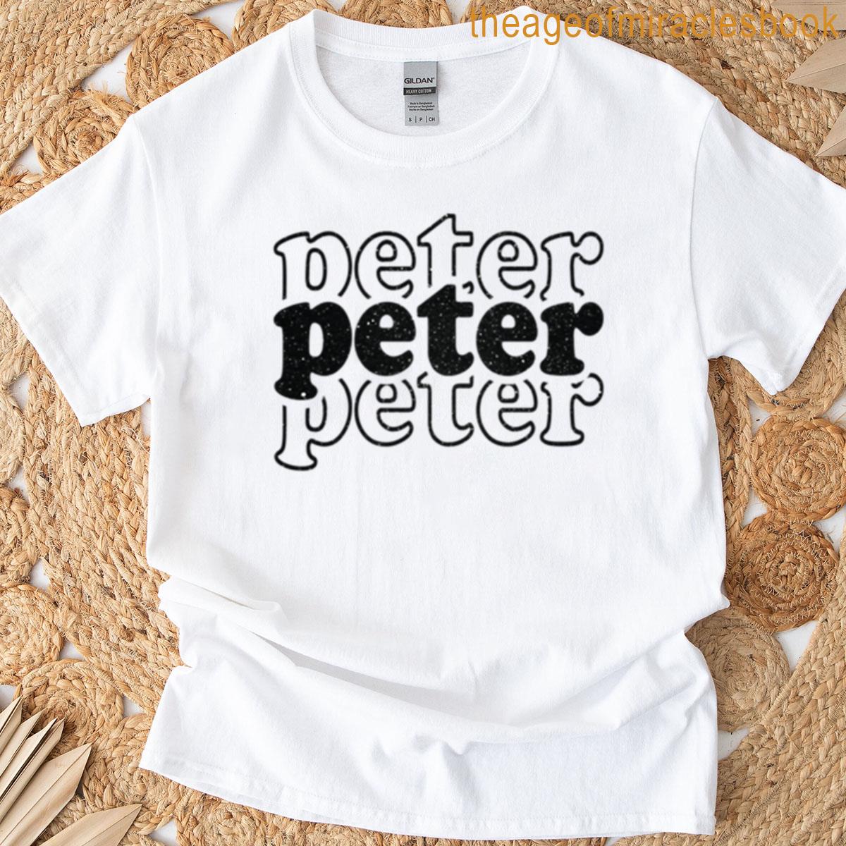 Peter Name Personalized T-shirt