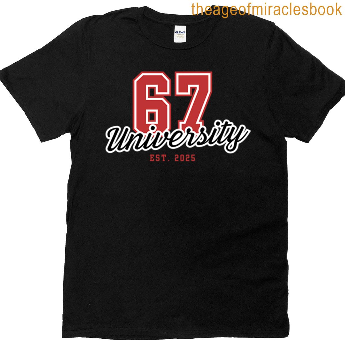 Six Seven University Oversized T-shirt