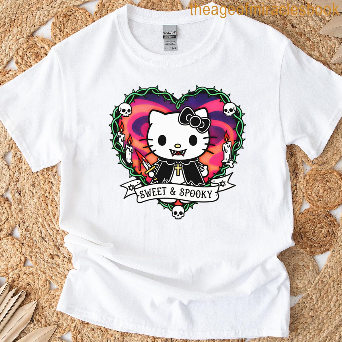 Sweet Spooky Demon Kitty T-shirt