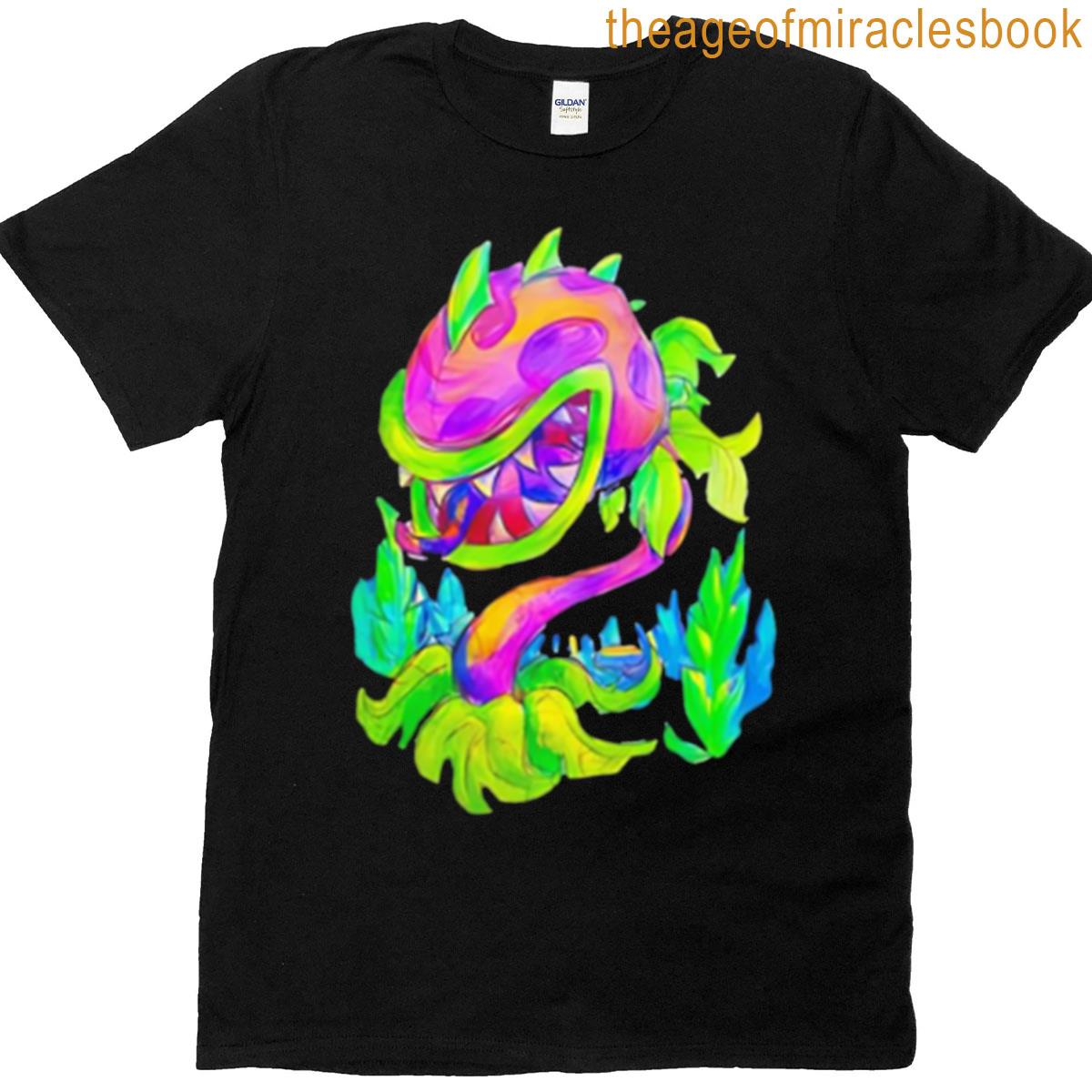 Abstract Neon Splash T-shirt