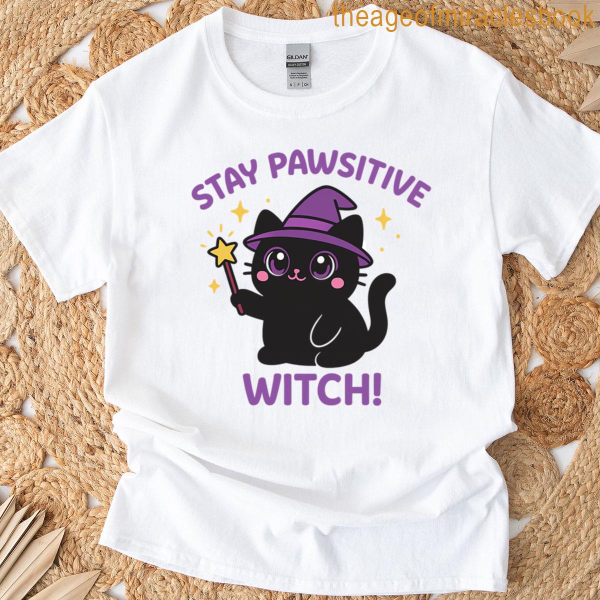 Cute Black Cat T-shirt