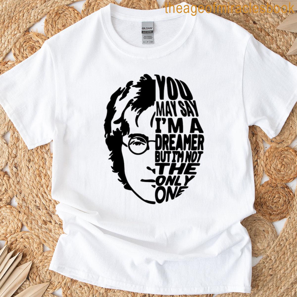 Dreamer Typography Black And White T-shirt