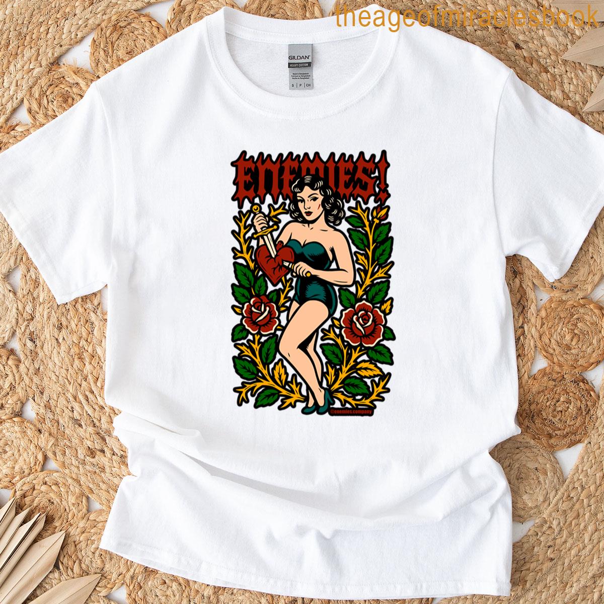 Enemies Pinup T-shirt