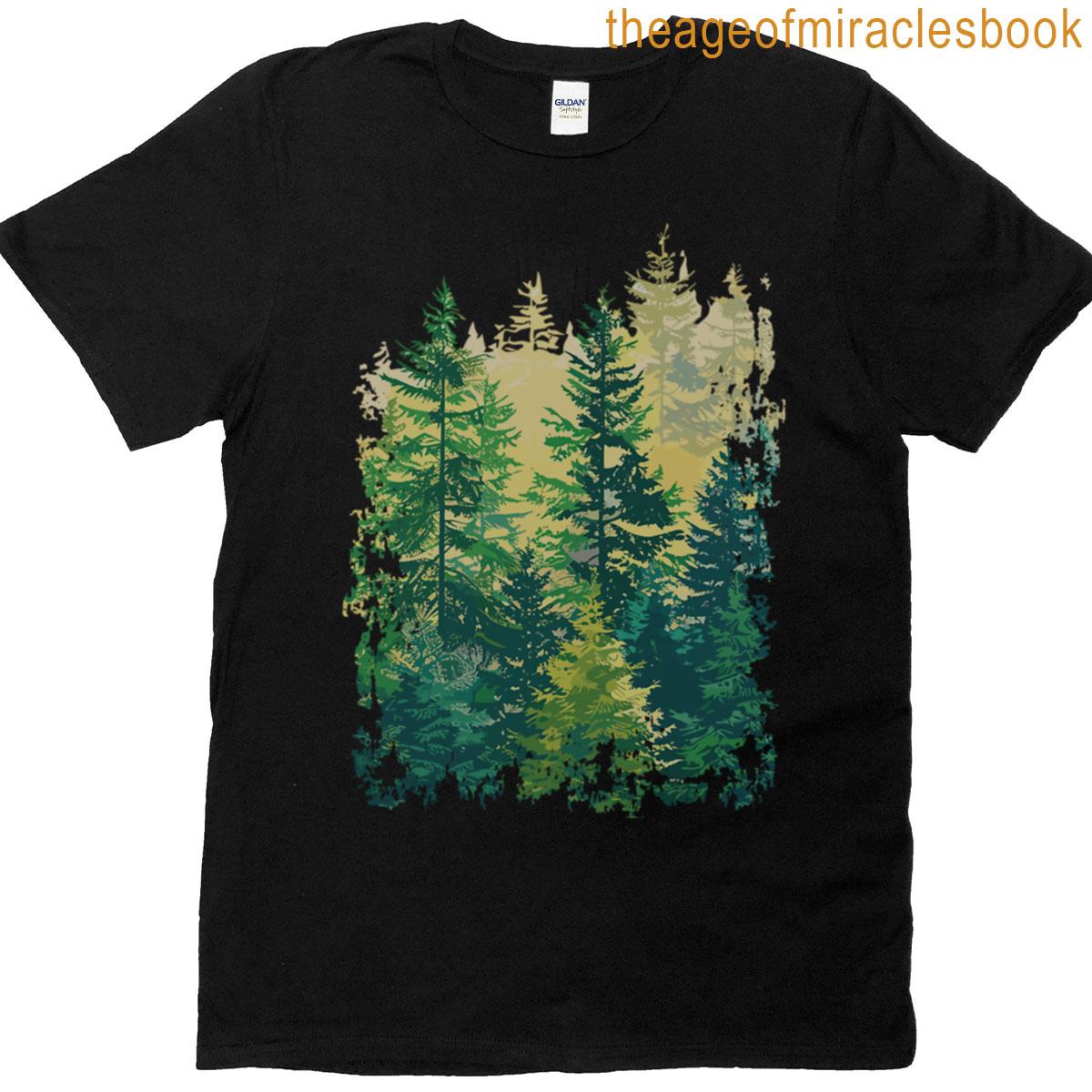Forest Layers Bursting With Color T-shirt