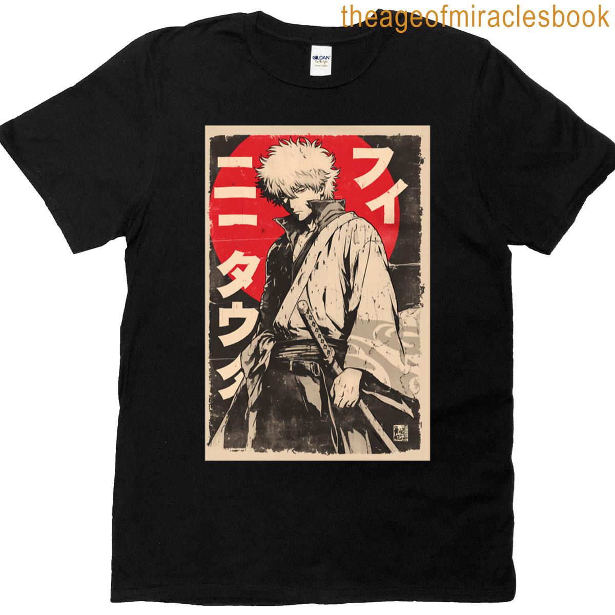 Gintoki Chad Energy Poster T-shirt