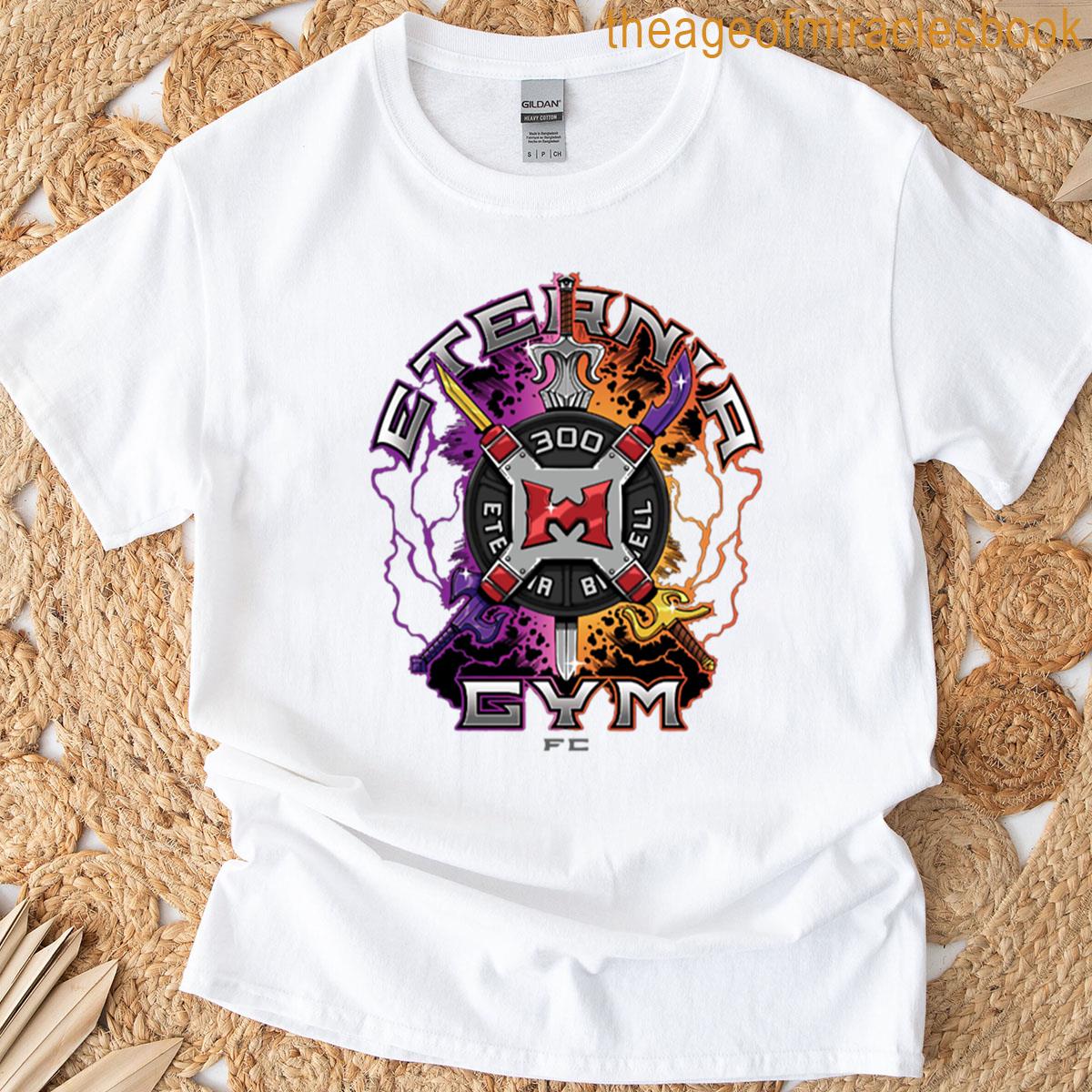 Gothic Fantasy Skull Emblem T-shirt