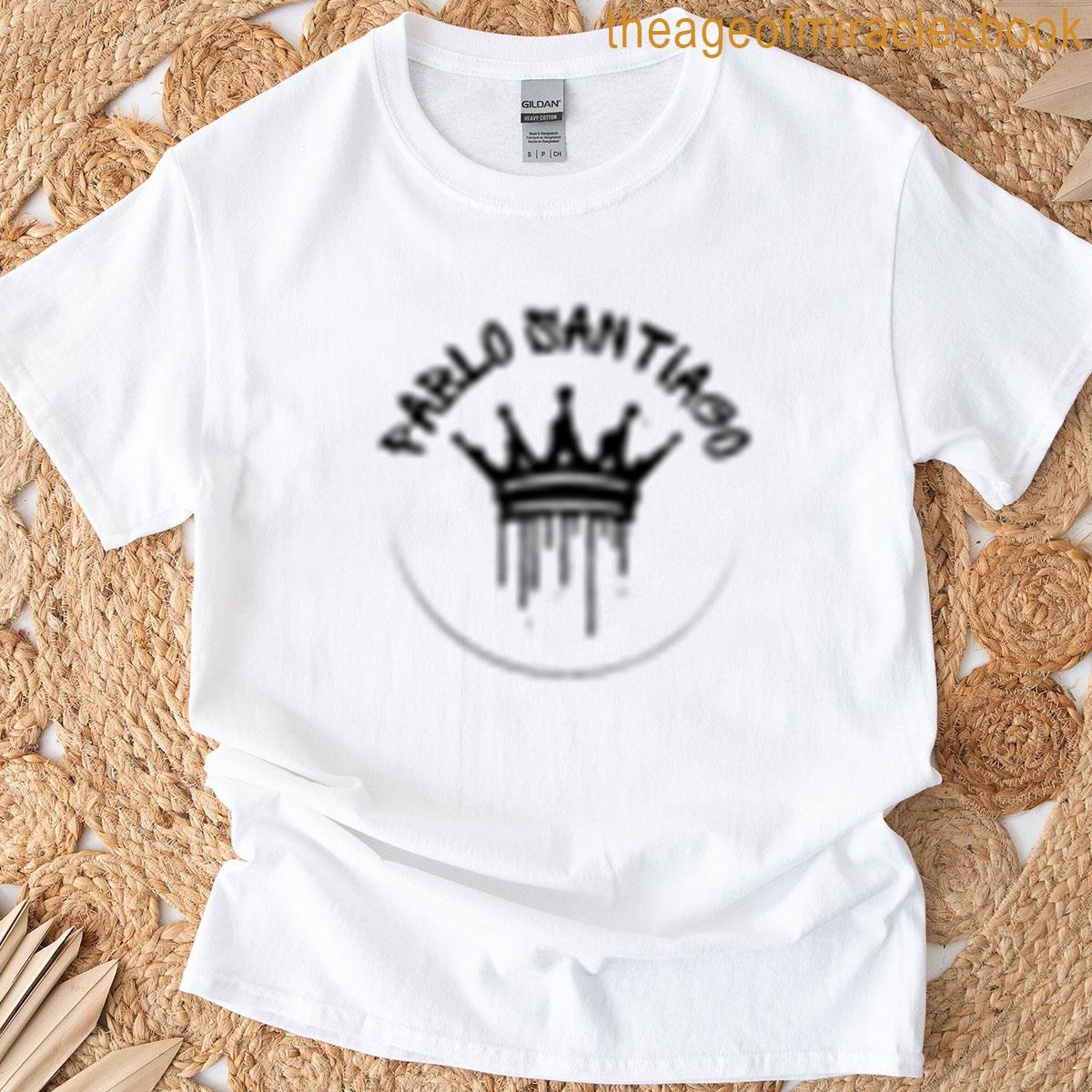 Pablosantiago Black Transparent T-shirt