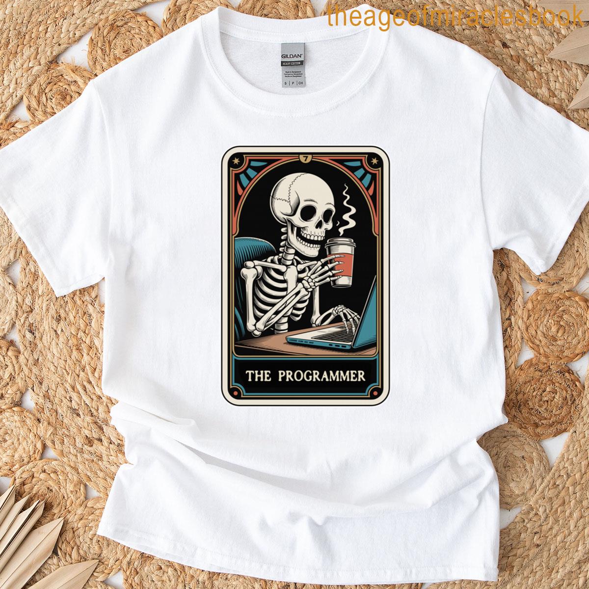 The Programmer Tarot Card Tech Developer Software Engineer T-shirt
