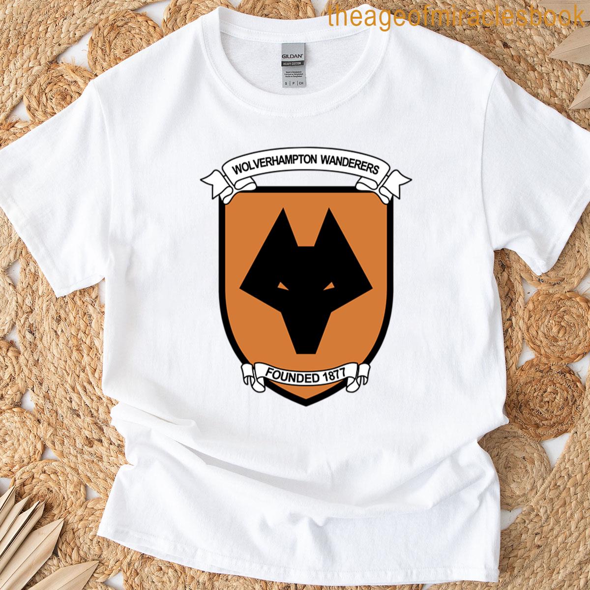 Wanderers-wolverhampton 1990 Logo T-shirt