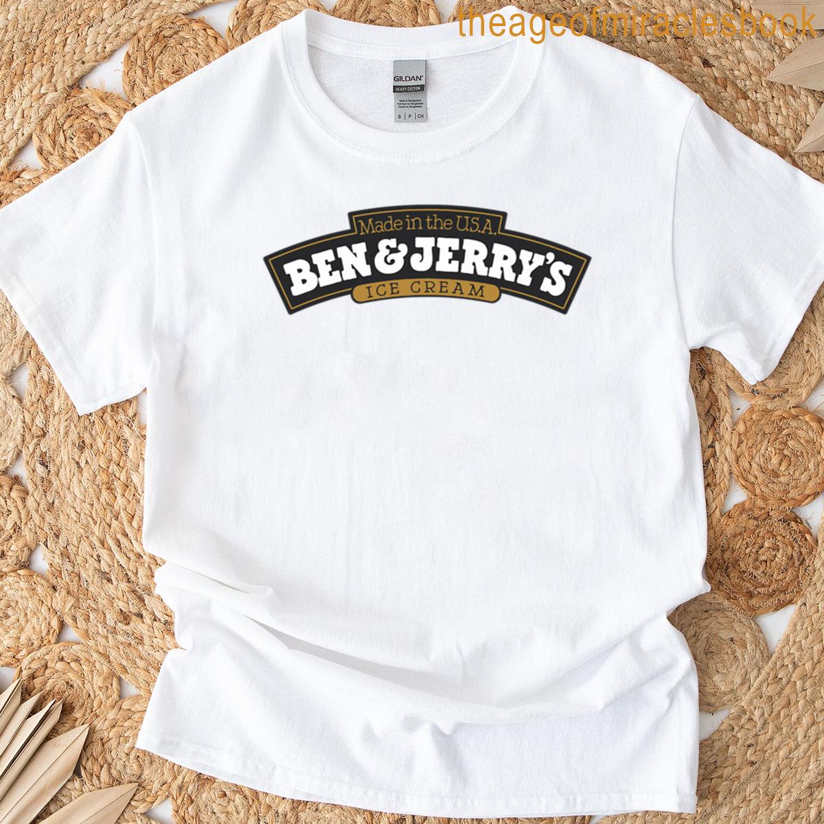 Ben Jerrys Ice Cream Logo T-shirt