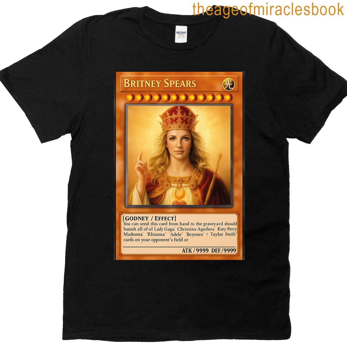 Britney Spears Effect Card T-shirt