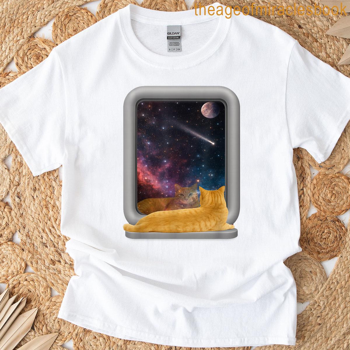 Cat Spot-ting Galaxy T-shirt
