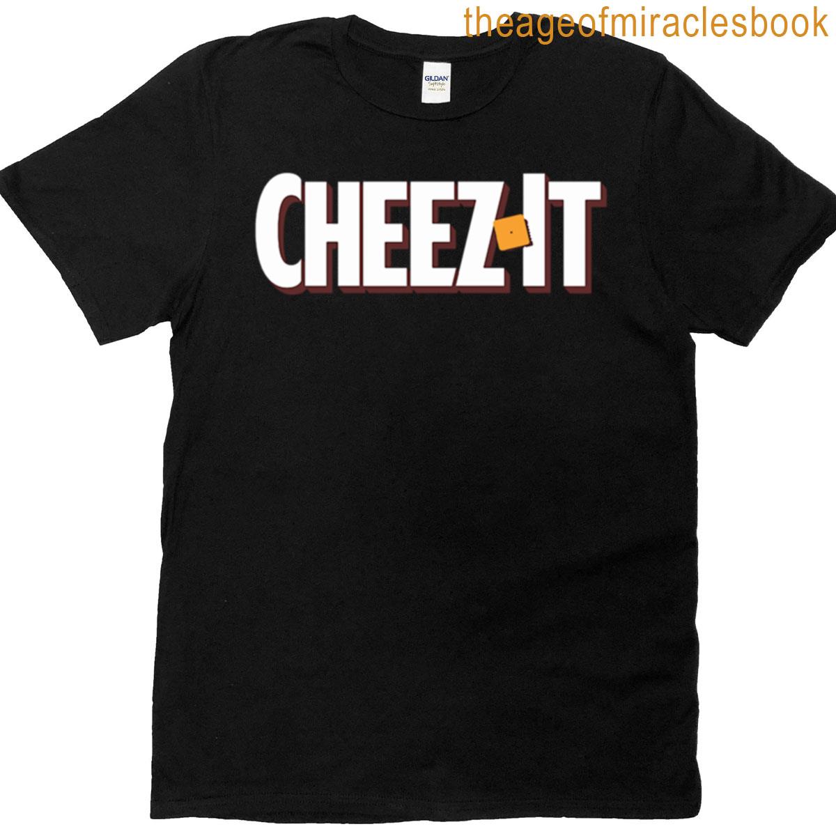 Cheez It Crackers Brand Logo T-shirt