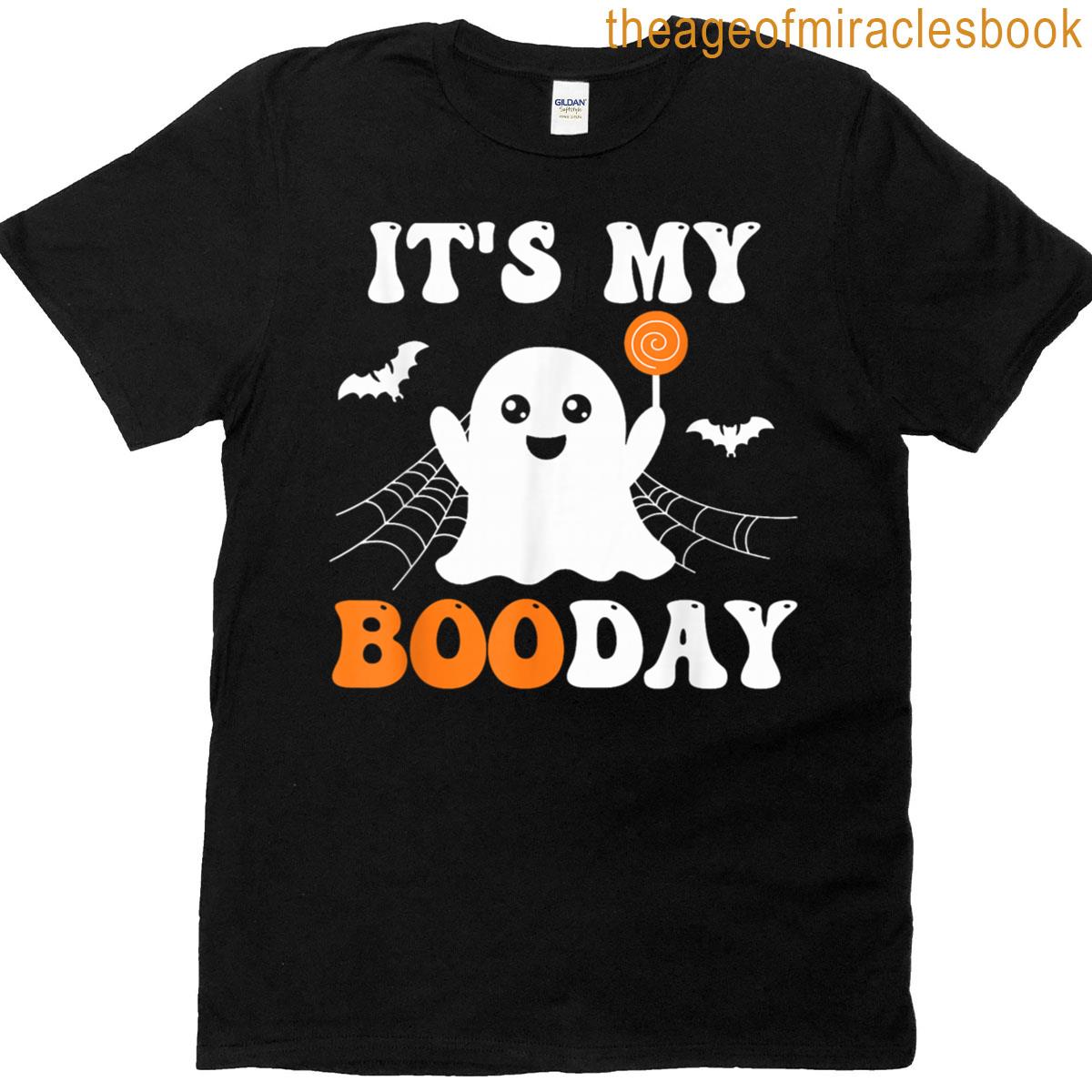 Its My Booday Ghost Birthday T-shirt