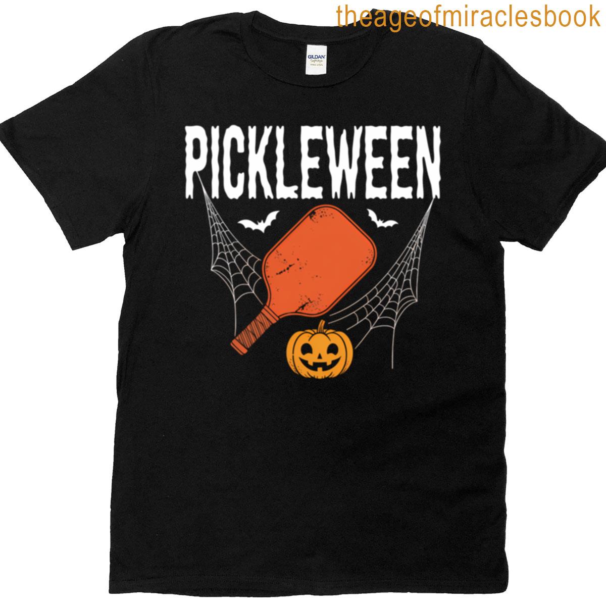 Pickleween Halloween Pickleball T-shirt