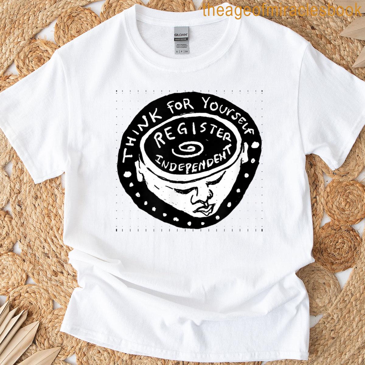 Register Independent T-shirt