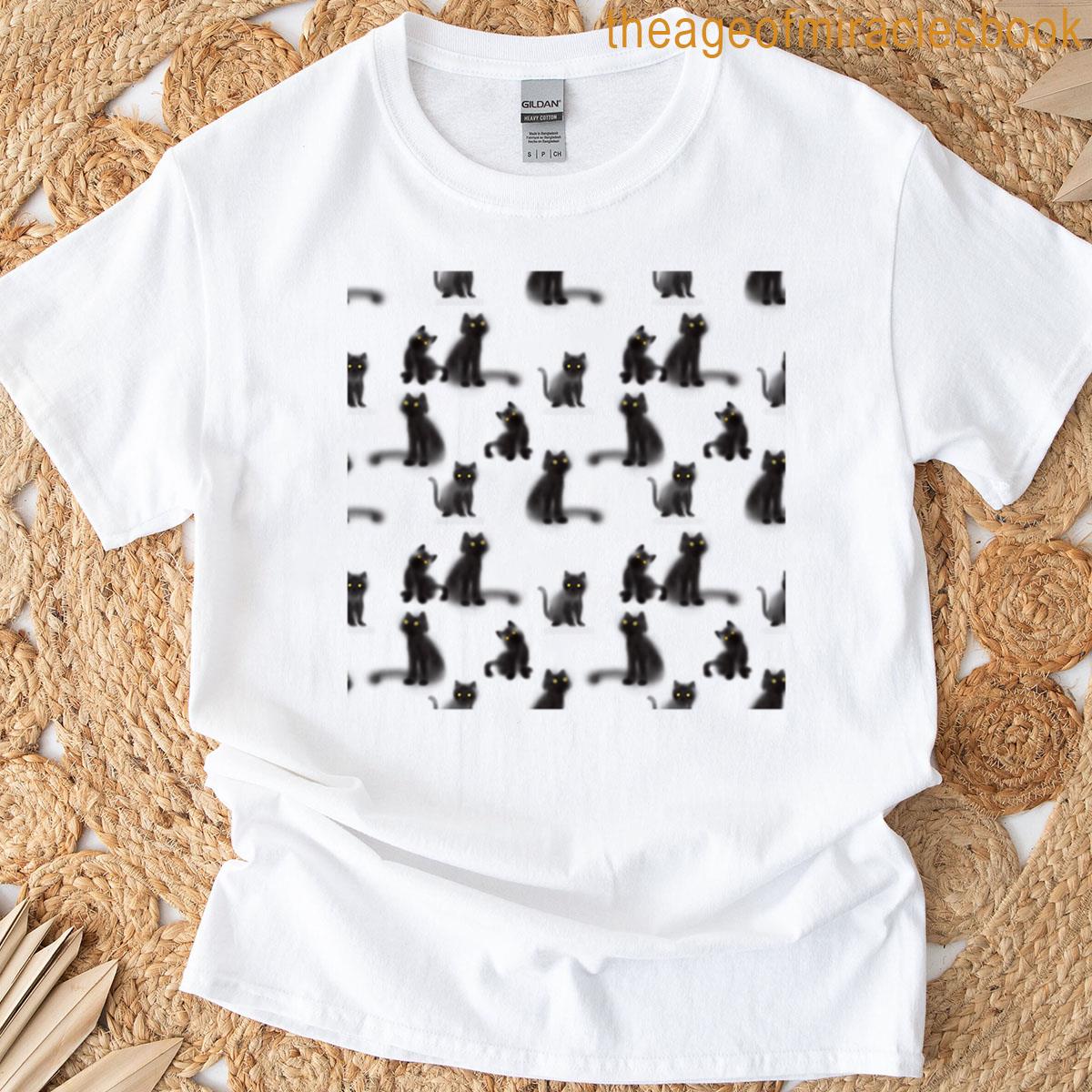 Shadow Cat Confetti T-shirt