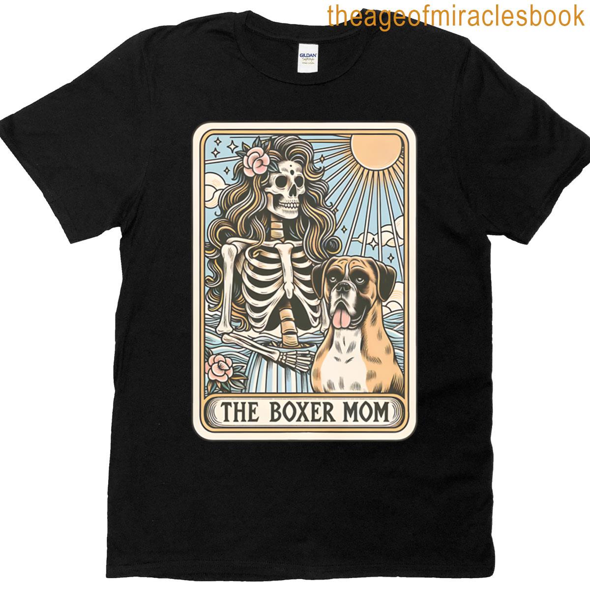 The Boxer Mom Tarot Card T-shirt