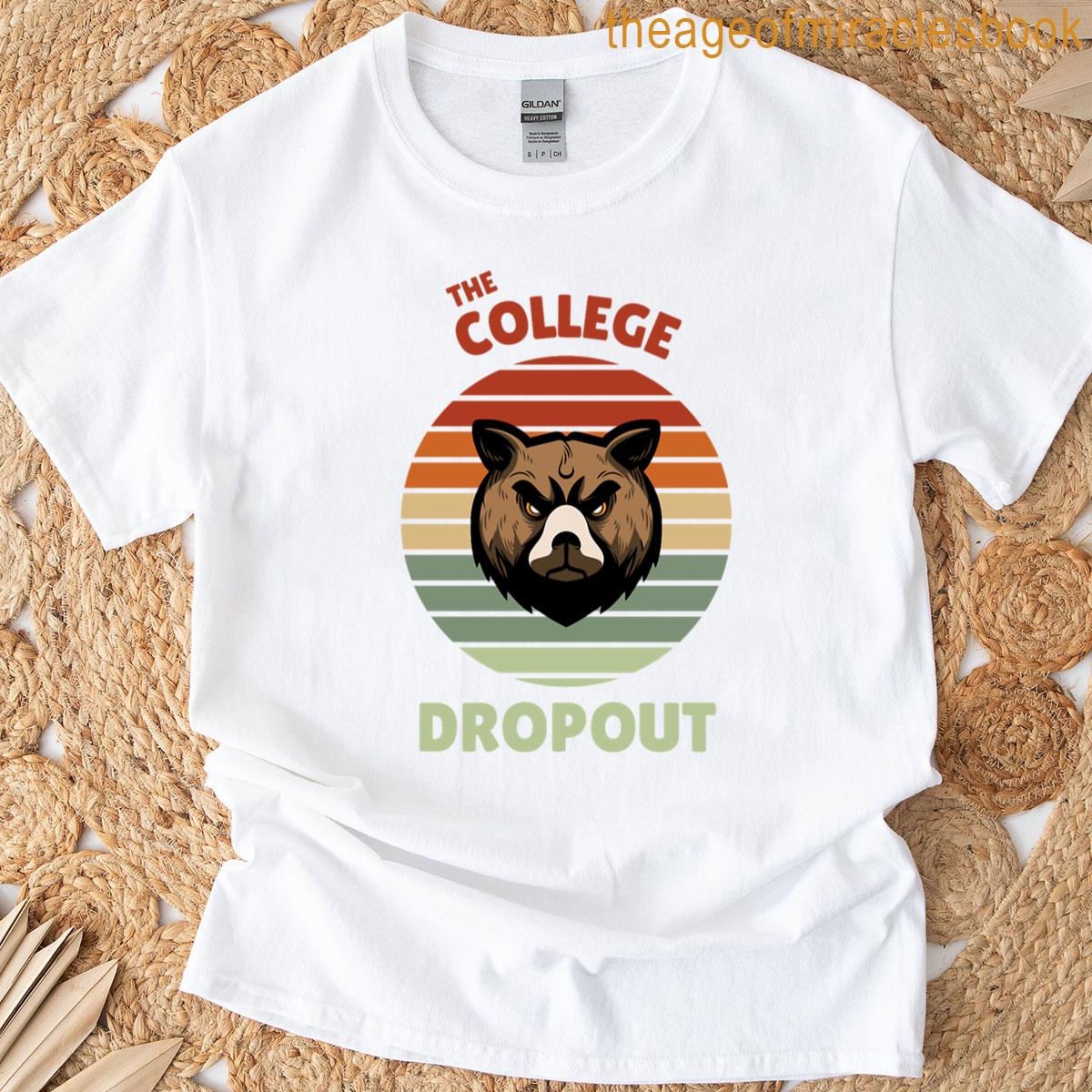 The College Dropout Angry Bear T-shirt