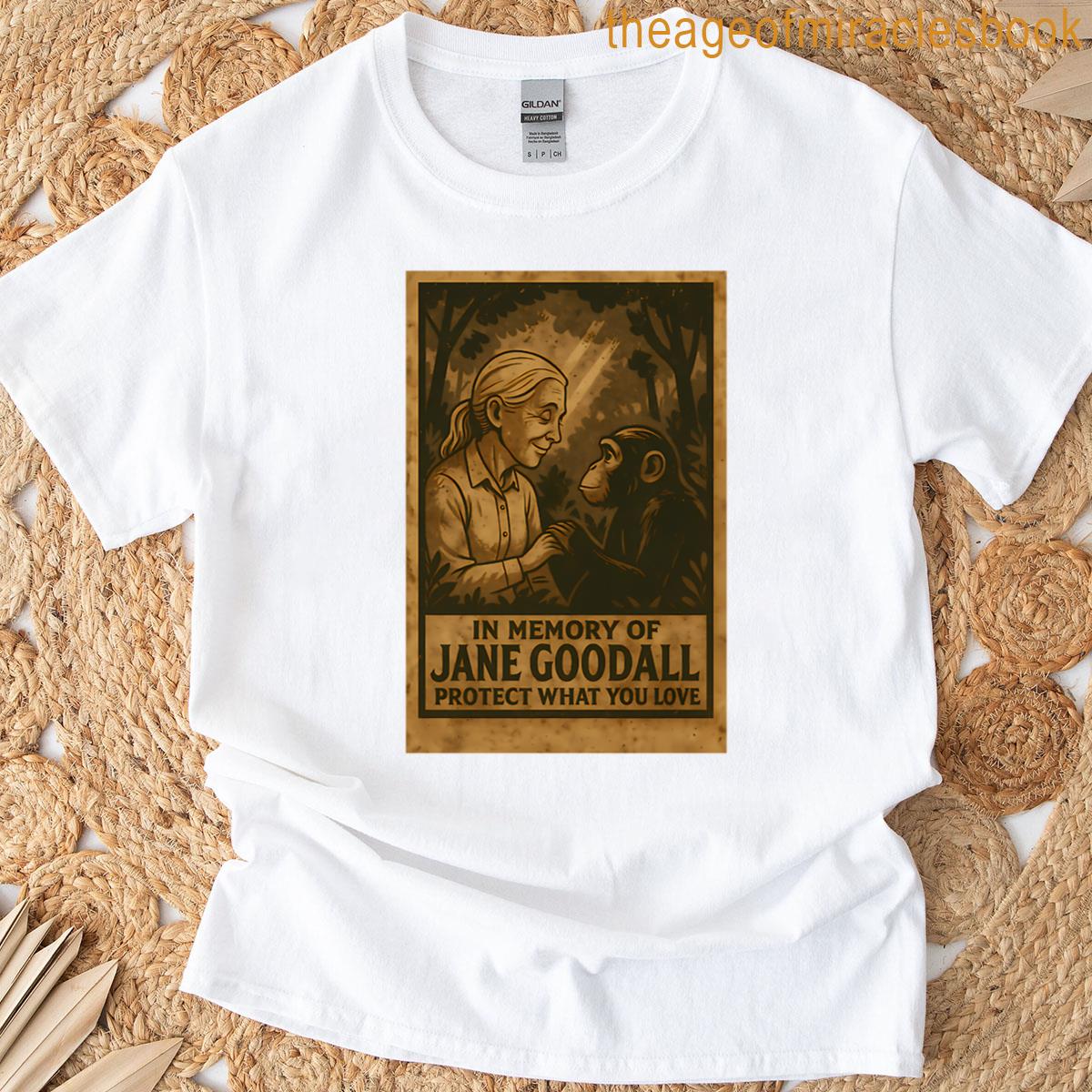Vintage Jane Goodall T-shirt